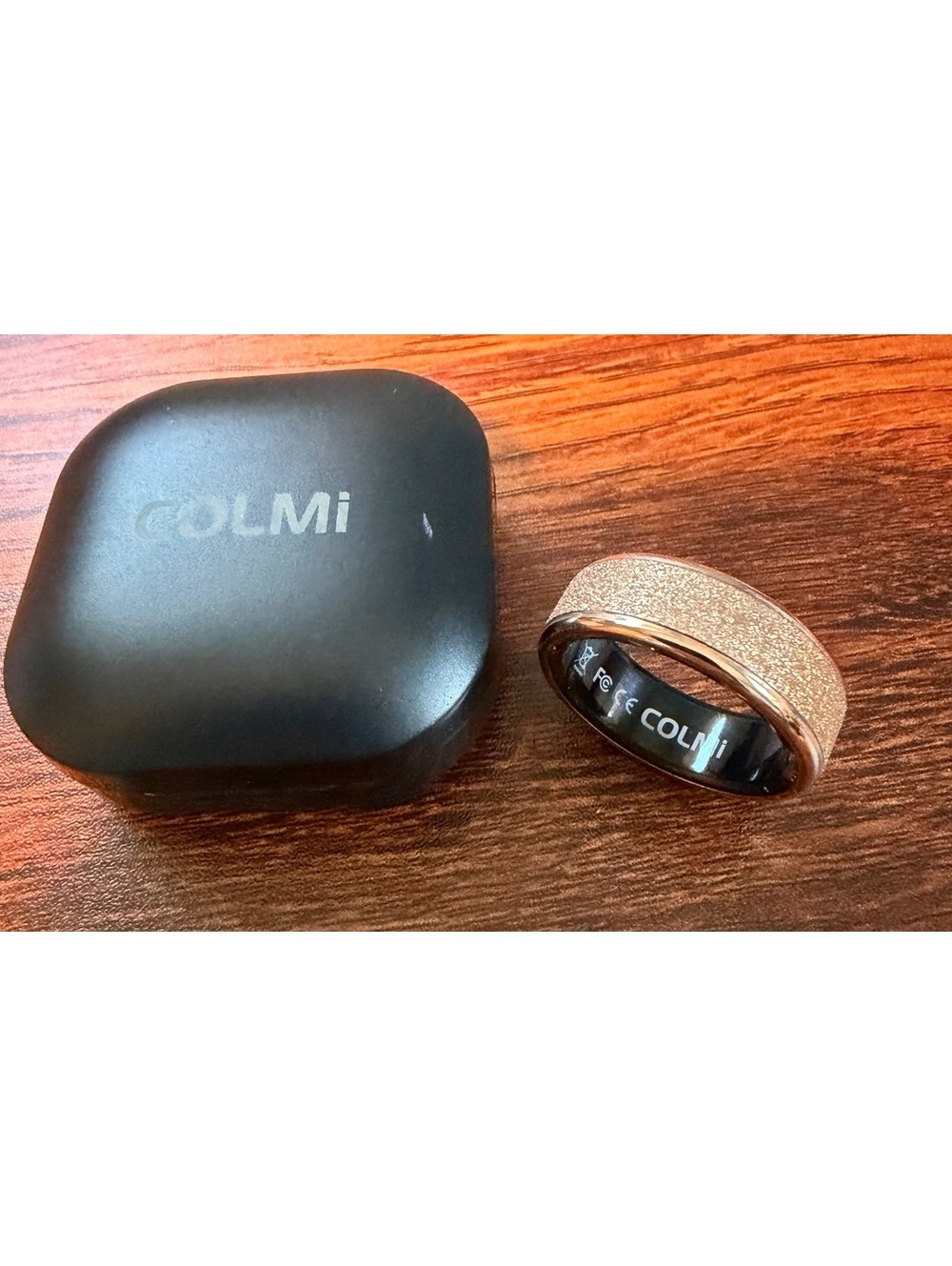 Colmi R10 Smart Ring rose gold Activity Fitness Tracker size 9